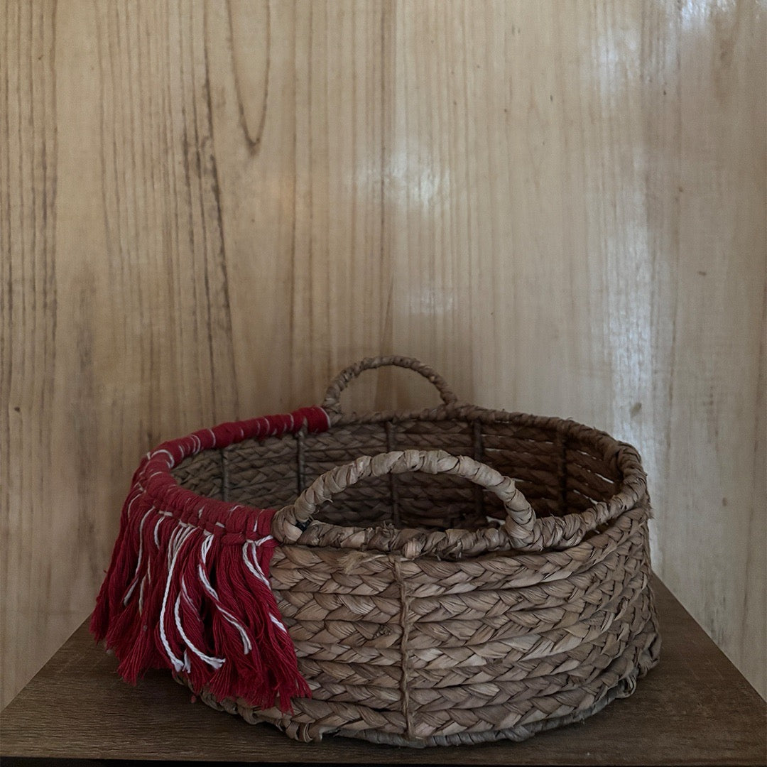 Handwoven Wicker Basket