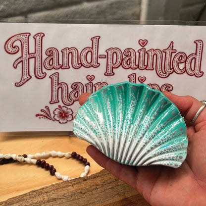 Hand-painted Hair Clip (Large)