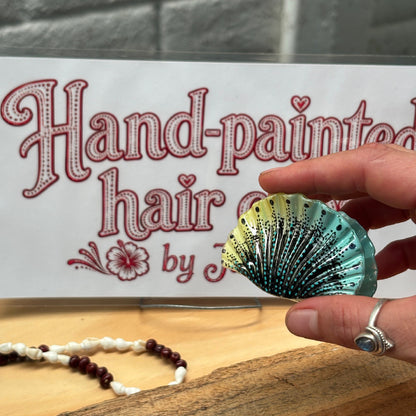 Hand-painted Hair Clip (Small)