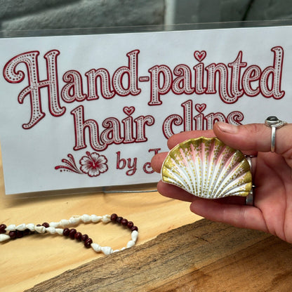 Hand-painted Hair Clip (Small)