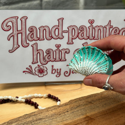 Hand-painted Hair Clip (Small)
