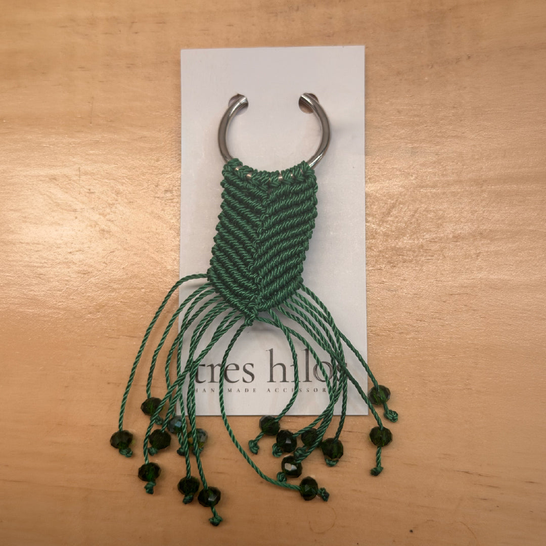 Macrame Sativa Keychain