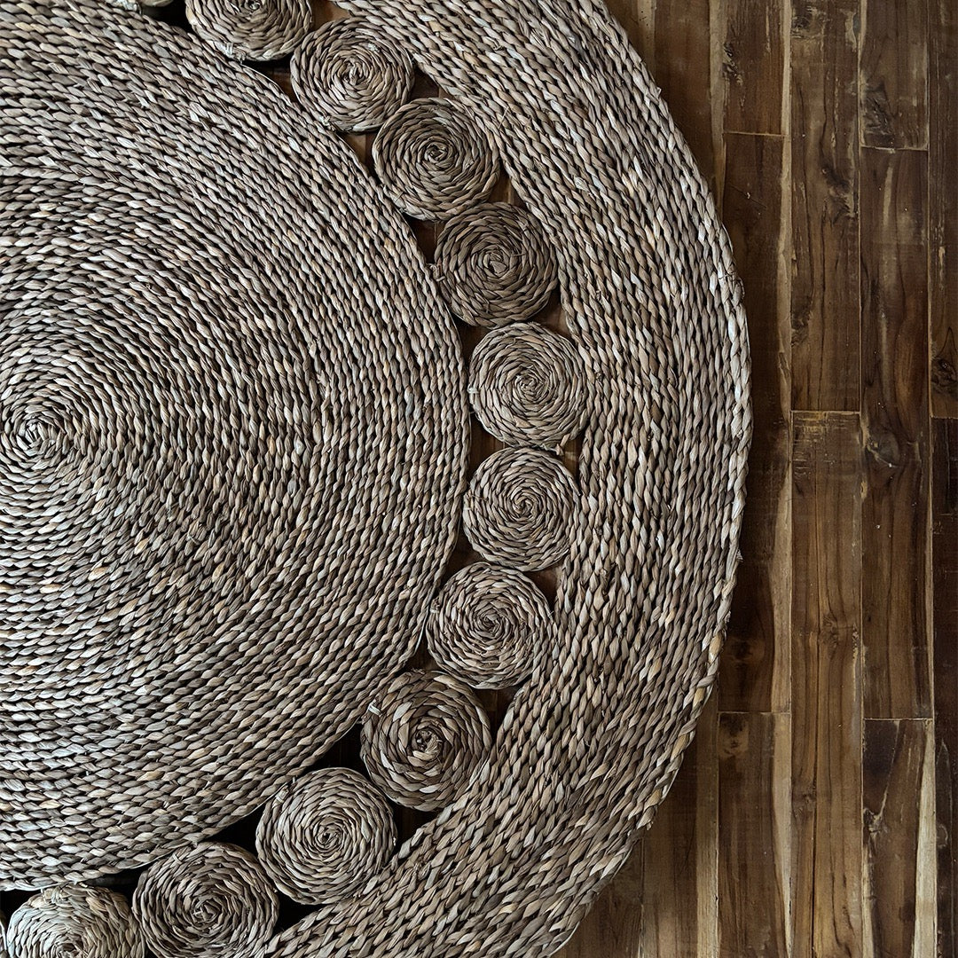 Handwoven Natural Fiber Rug