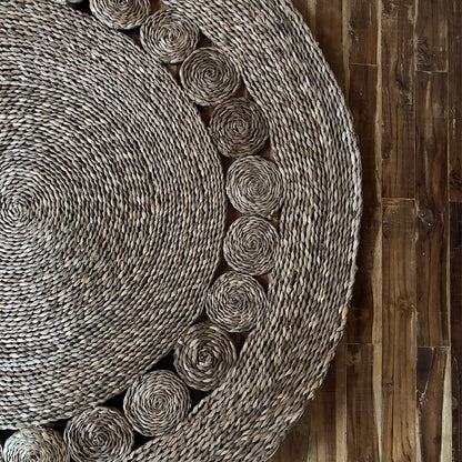 Handwoven Natural Fiber Rug