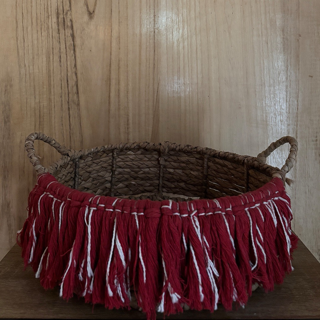Handwoven Wicker Basket